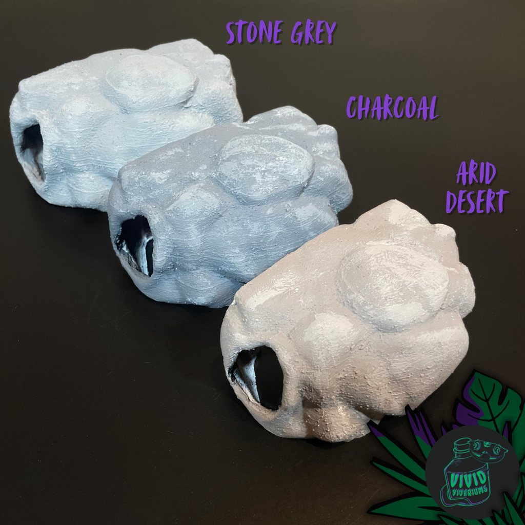 Reptile Viewing Hide With Magnetic Port