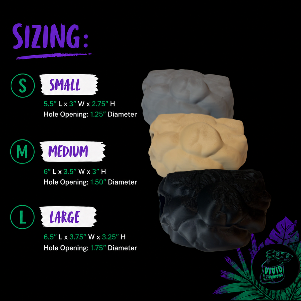 Magnetic Viewing Port Reptile Hide