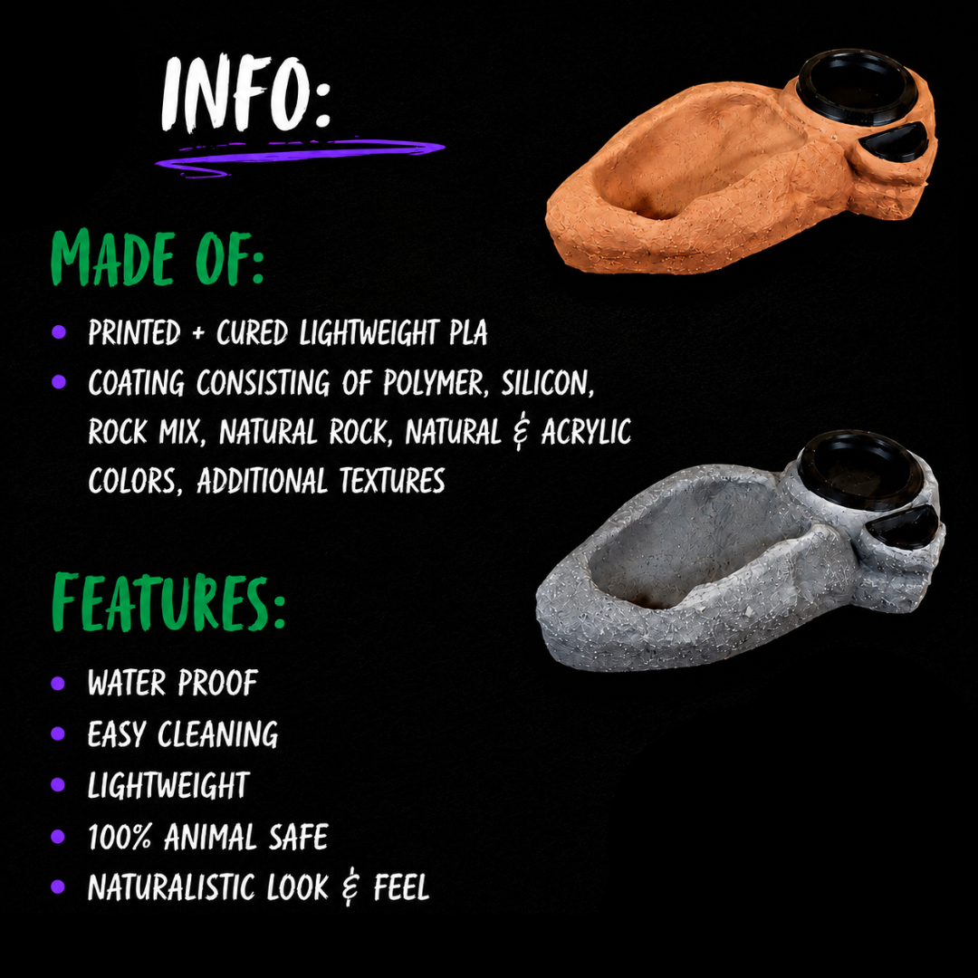 3-In-1 Reptile Bowl System